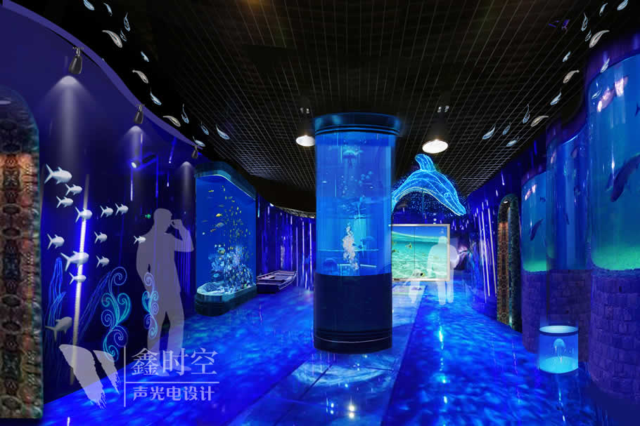 數(shù)字互動(dòng)多媒體淡水魚(yú)展館