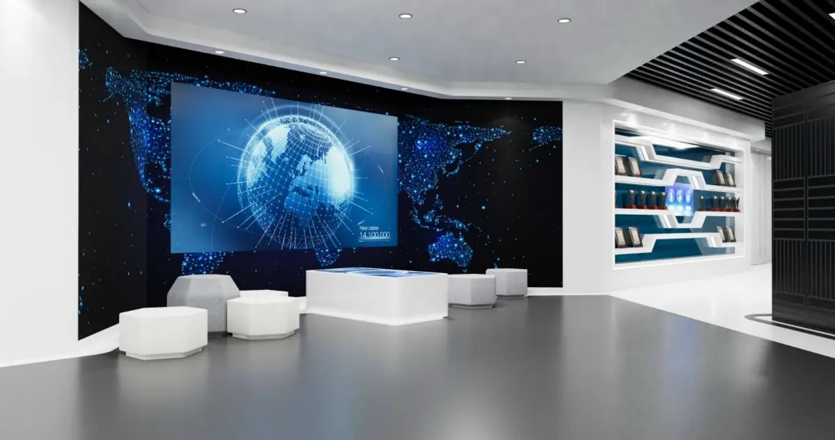 展廳設(shè)計(jì) ，展廳 ，鑫時(shí)空