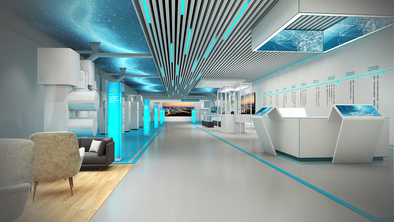 展廳設(shè)計(jì) ， 展廳 ， 鑫時(shí)空